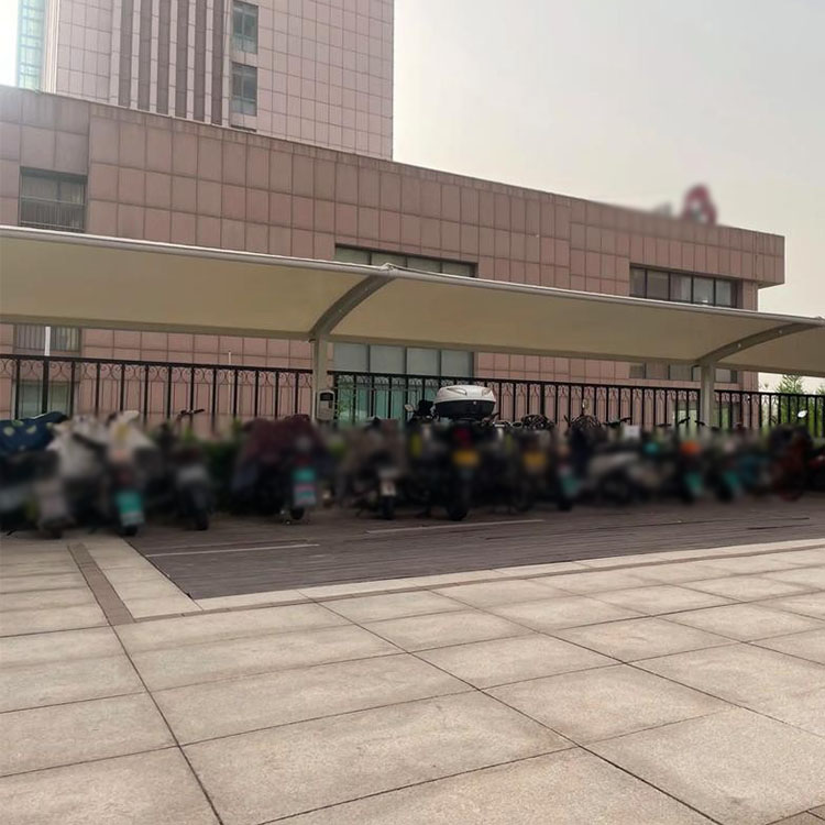 海林市膜结构电动车棚